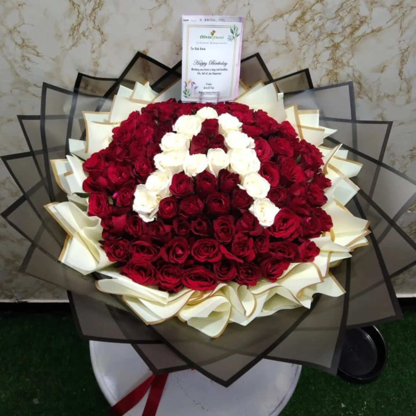 Flower Wall 2x2m