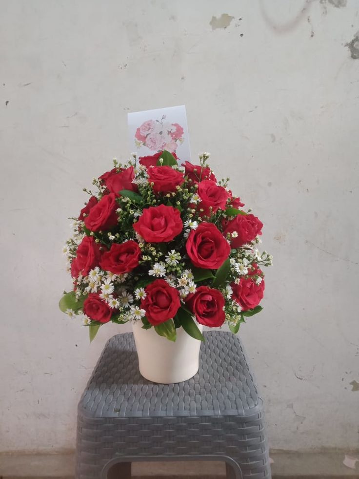 Bunga Meja Mawar Pink - Bunga Meja Dekorasi Premium WinnerFleur Jakarta Selatan