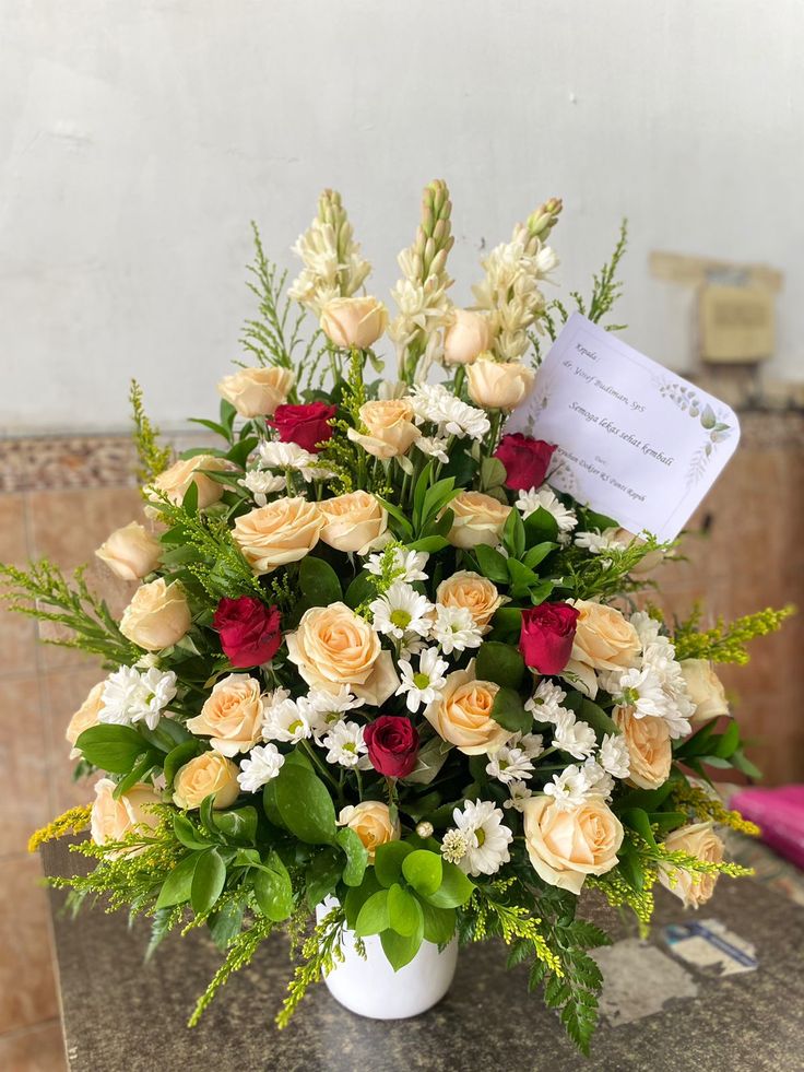 Bunga Meja Aneka Warna - Bunga Meja Dekorasi Premium WinnerFleur Jakarta Barat