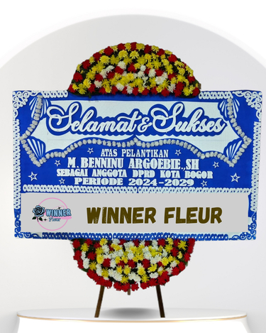 Bunga Papan Selamat Sukses - Bunga Papan Congratulations WinnerFleur Jakarta Pusat