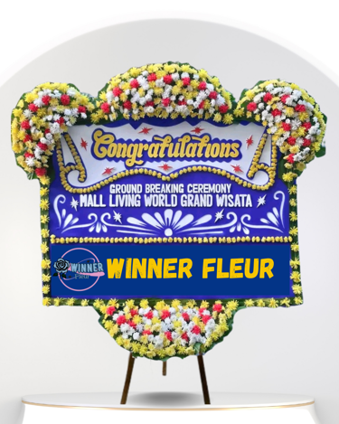 Bunga Papan Congratulations Super - Bunga Papan Congratulations WinnerFleur Depok