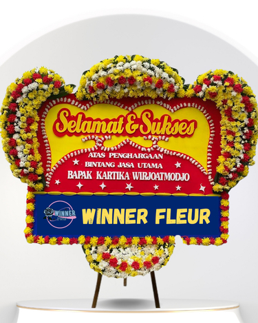 Bunga Papan Congratulations Jumbo Premium - Bunga Papan Congratulations WinnerFleur Jakarta
