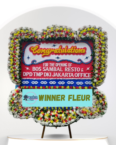 Bunga Papan Grand Opening Super - Bunga Papan Grand Opening WinnerFleur Depok