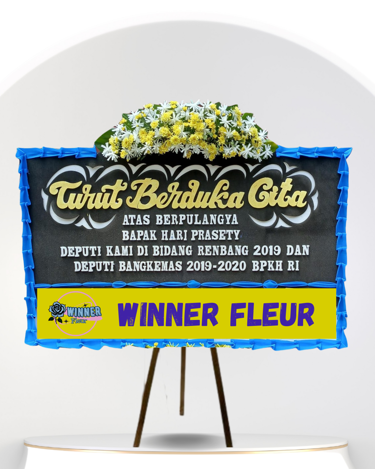 Bunga Papan Duka Cita - Papan Bunga Duka Cita Belasungkawa WinnerFleur Jakarta