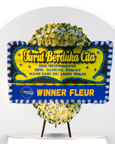 Bunga Papan Turut Berduka - Papan Bunga Duka Cita Belasungkawa WinnerFleur Bogor