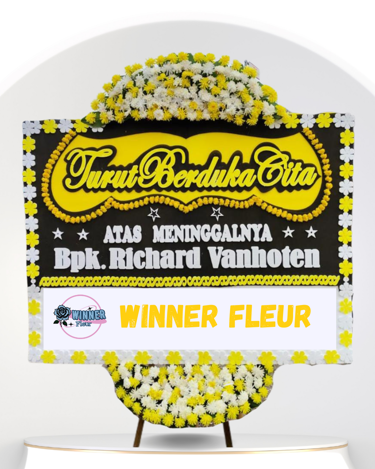 Bunga Papan Duka Cita Besar - Papan Bunga Duka Cita Belasungkawa WinnerFleur Jakarta