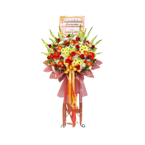 Standing Flower Rosette
