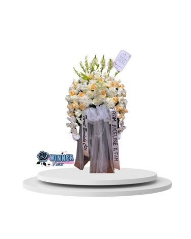 Standing Flower Bunga Lily Elegan - Standing Flower Premium WinnerFleur Jakarta