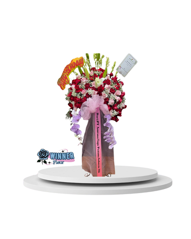 Standing Flower Bunga Mawar Premium - Standing Flower Premium WinnerFleur Bekasi