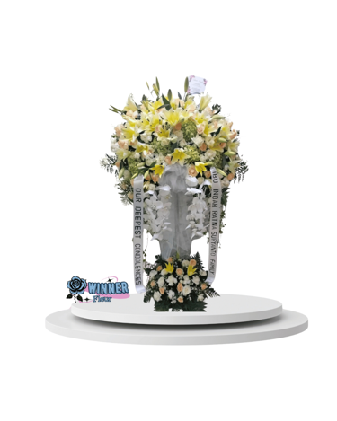 Standing Flower Duka Cita Besar - Standing Flower Premium WinnerFleur Jakarta