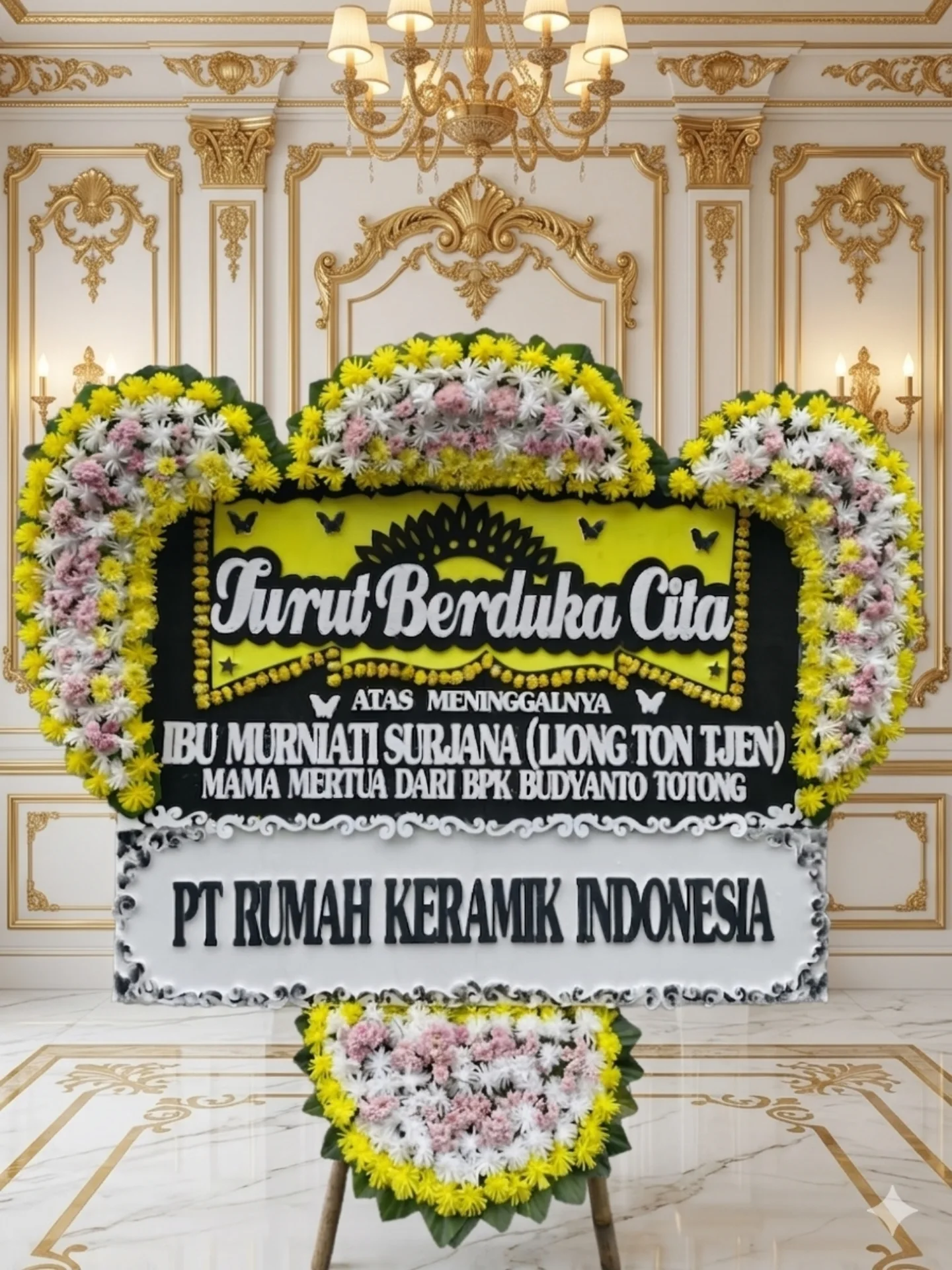 Bunga Tutup Peti KHA-GAR - WinnerFleur