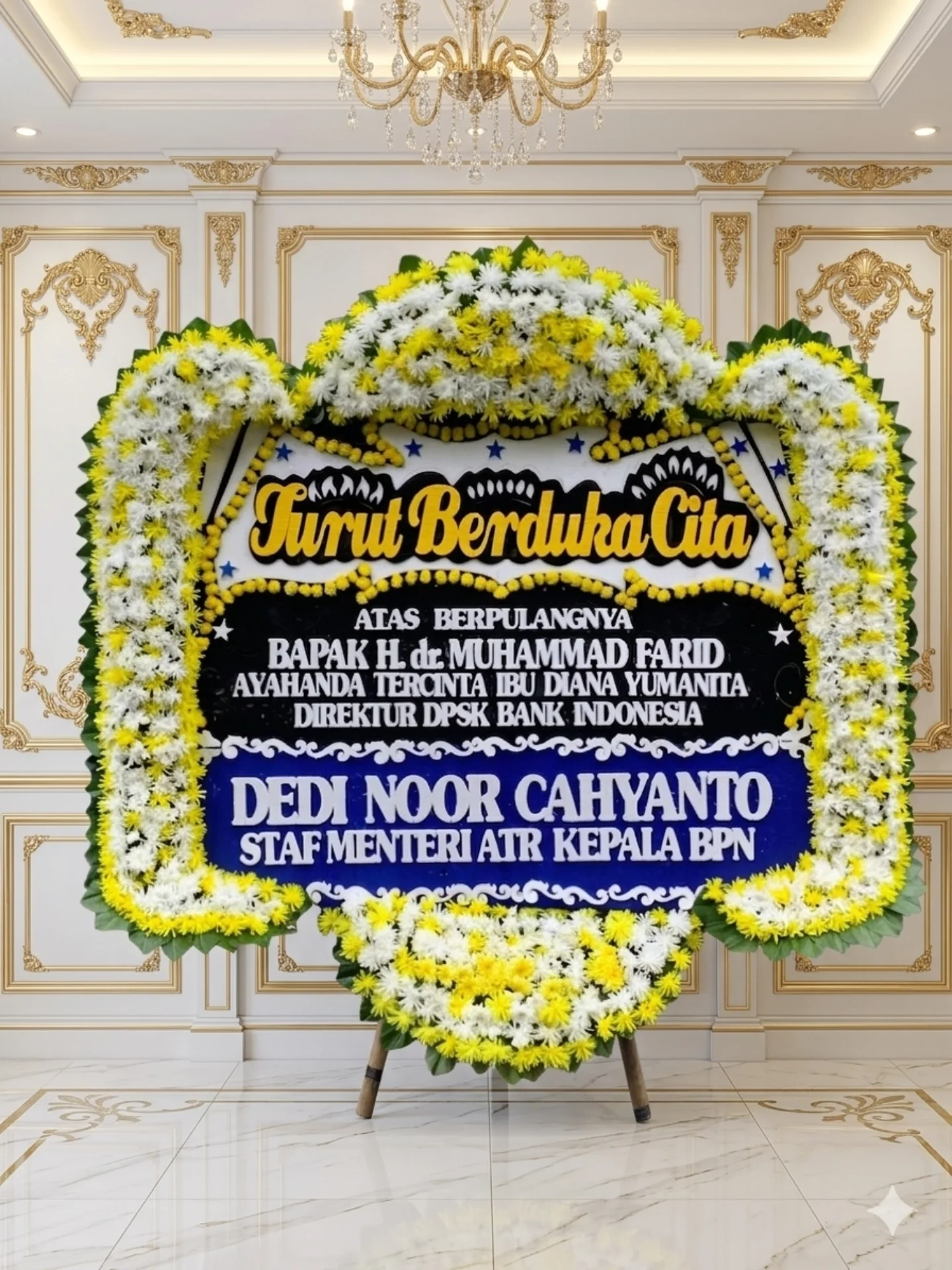 Bunga Dukacita WDC-003 untuk gereja - WinnerFleur Jakarta, mulai Rp 3 jt