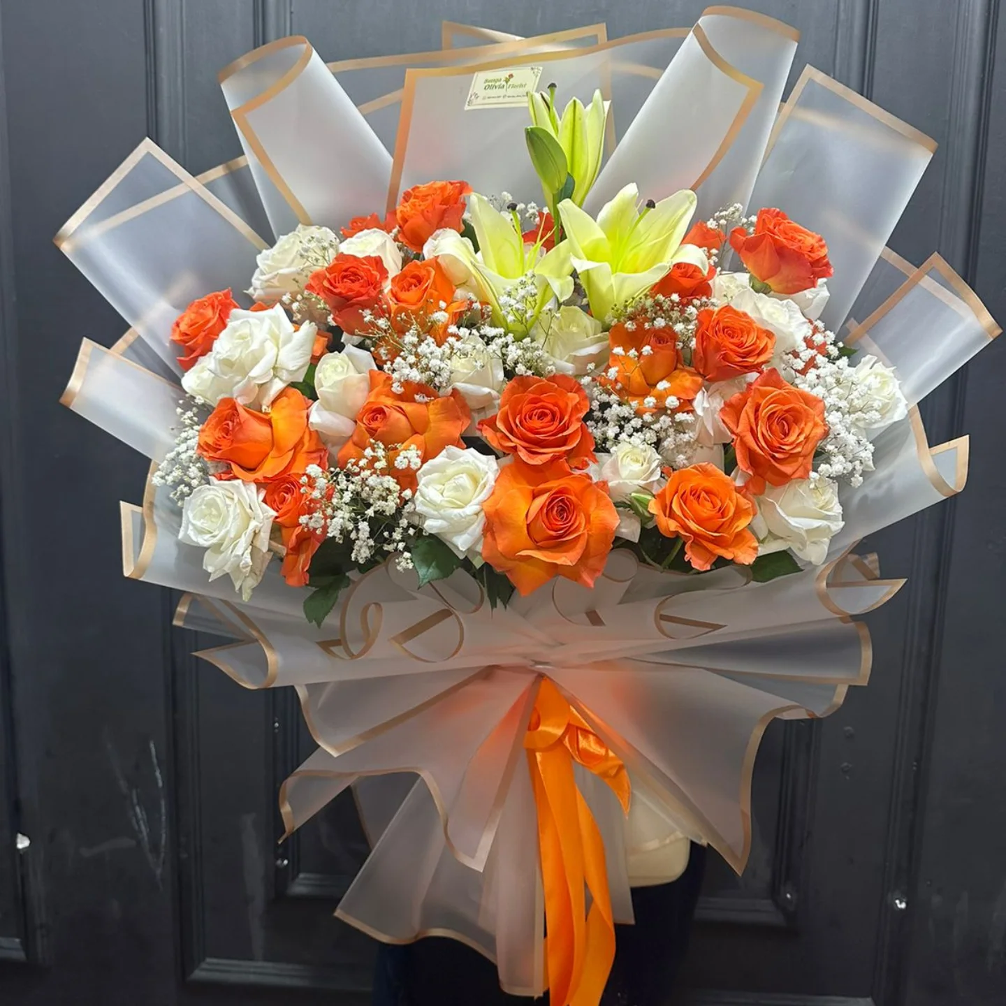 Buket Bunga Segar WHB-005 untuk hadiah - WinnerFleur Jakarta, mulai Rp 1000rb