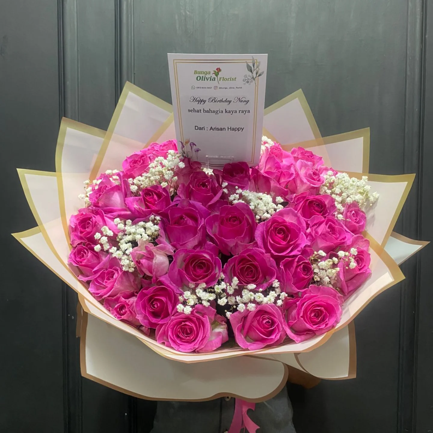 Buket Bunga Segar KHA-ARL untuk hadiah - WinnerFleur Jakarta, mulai Rp 500rb