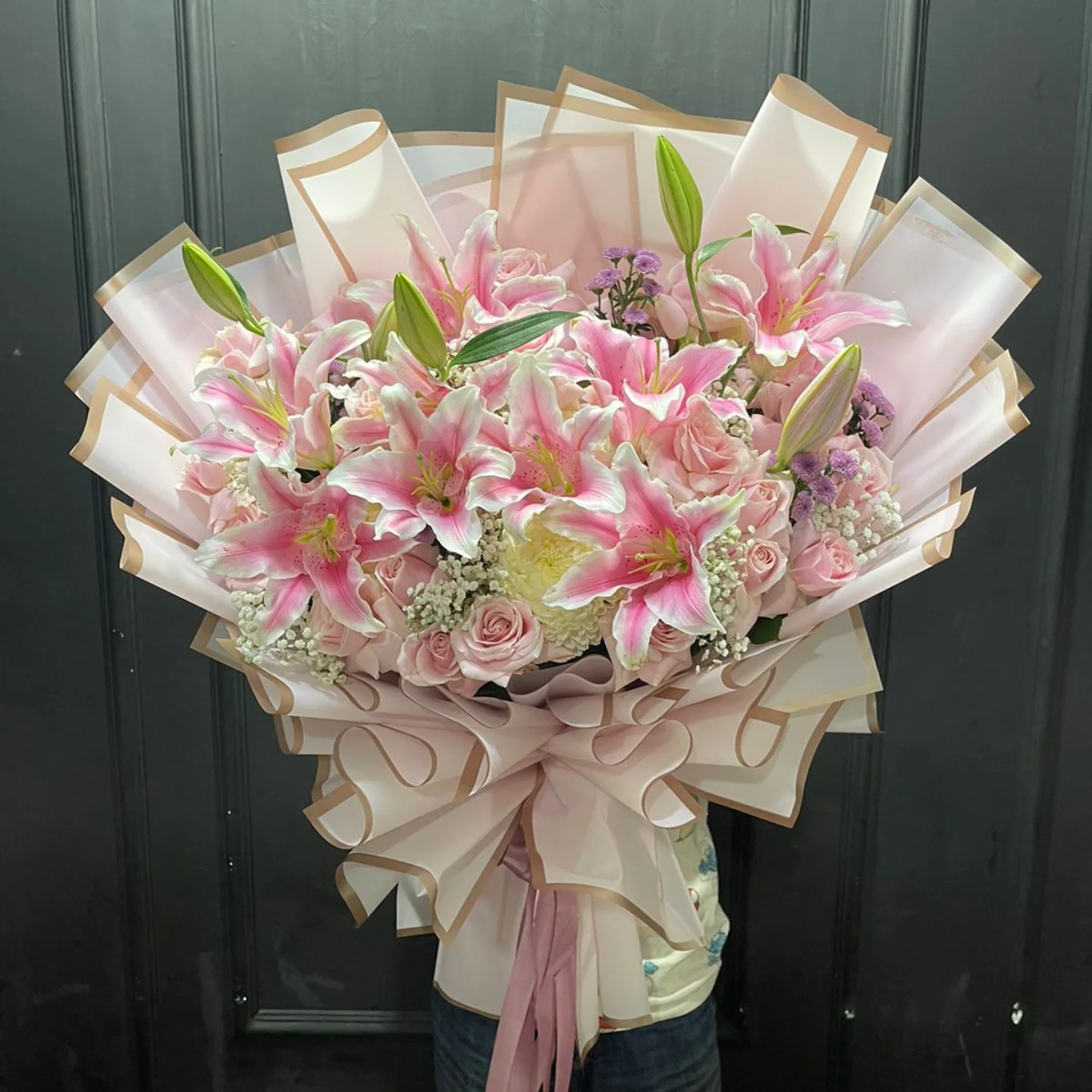 Buket Mawar WF-BHB-BL-009 untuk ulang tahun - WinnerFleur Jakarta, mulai Rp 750rb