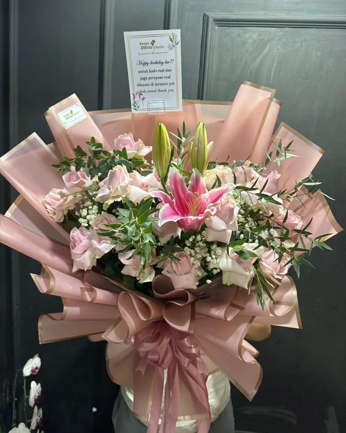 Buket Mawar WF-BHB-KR-016 untuk wisuda - WinnerFleur Jakarta, mulai Rp 750rb