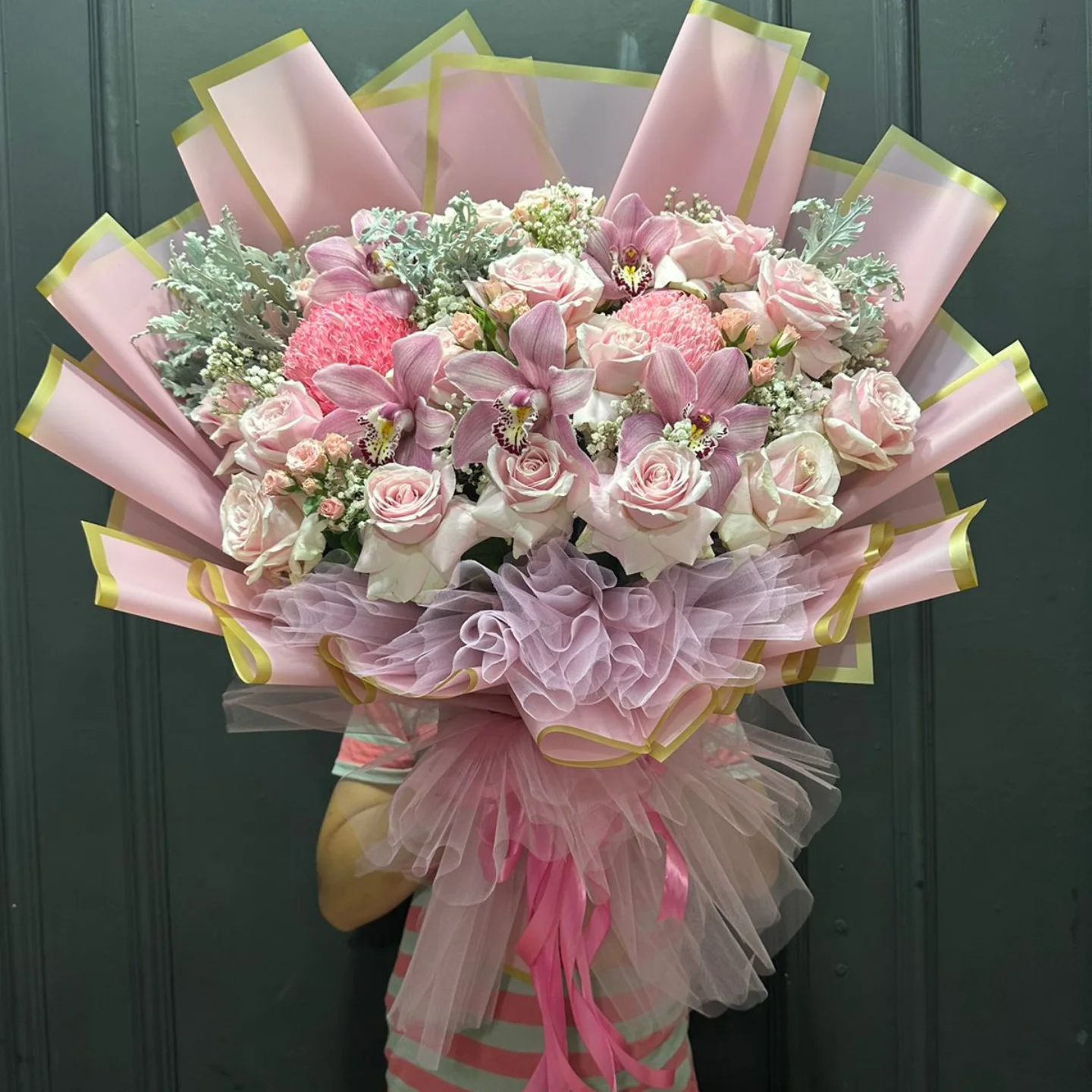 Buket Mawar WF-BHB-MW-002 untuk ulang tahun - WinnerFleur Jakarta, mulai Rp 500rb