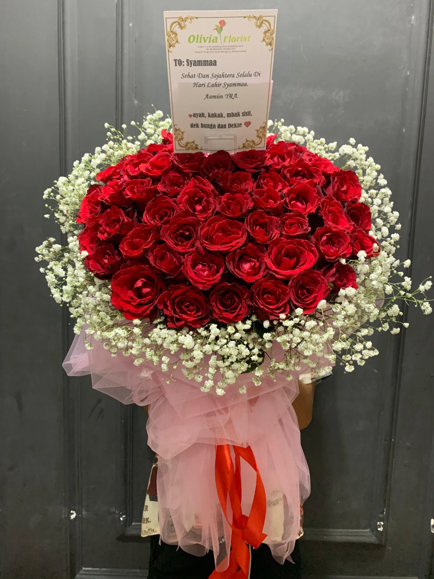 Buket Bunga Cantik WF-MIX-025 untuk ulang tahun - WinnerFleur Jakarta, mulai Rp 650rb