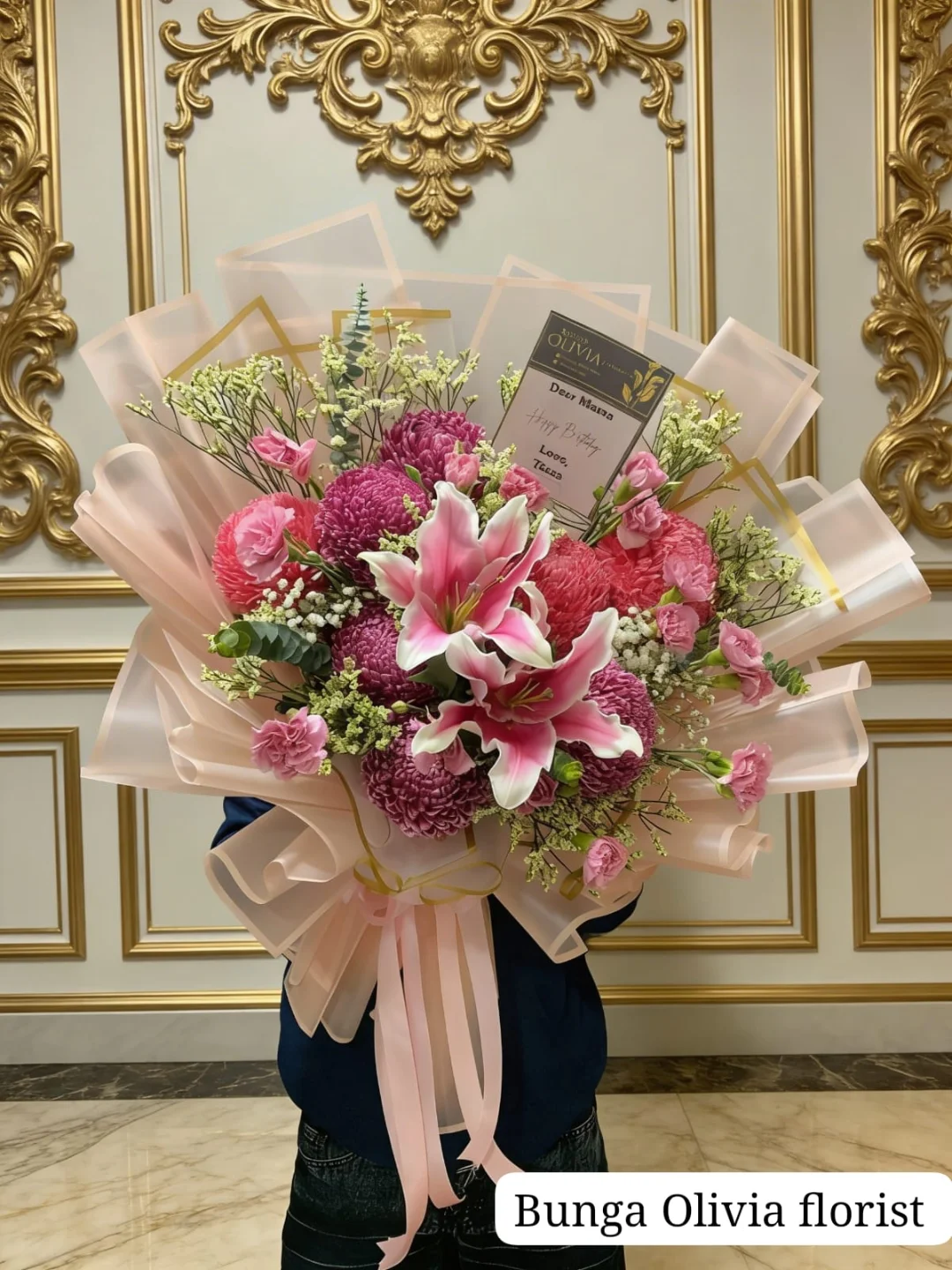 Bouquet Bunga Premium WF-MIX-027 untuk wisuda - WinnerFleur Jakarta, mulai Rp 900rb