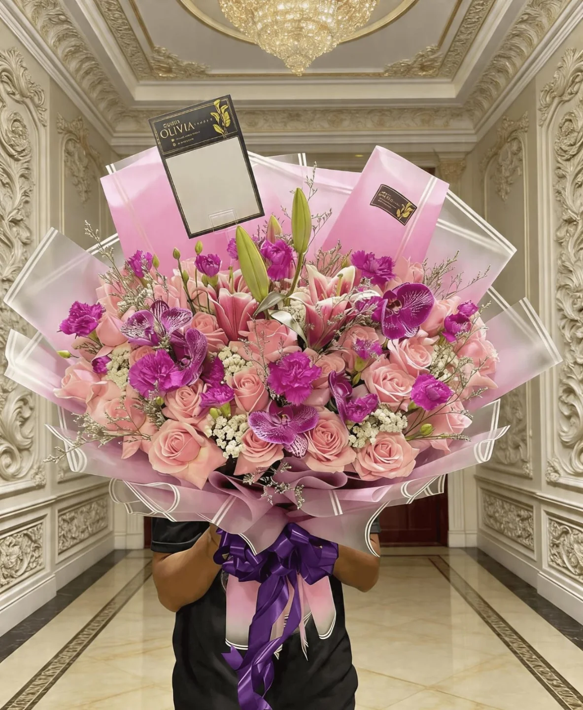 Buket Bunga Cantik WF-MIX-028 untuk ulang tahun - WinnerFleur Jakarta, mulai Rp 900rb