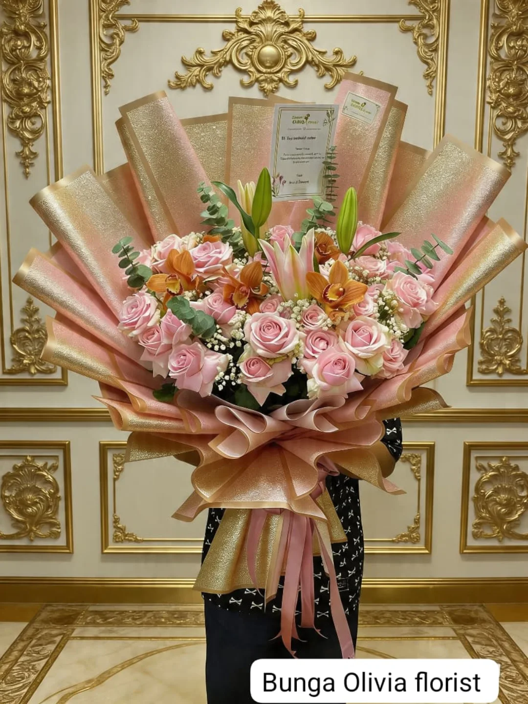Bouquet Bunga Premium WF-BHB-MW-014 untuk hadiah - WinnerFleur Jakarta, mulai Rp 850rb