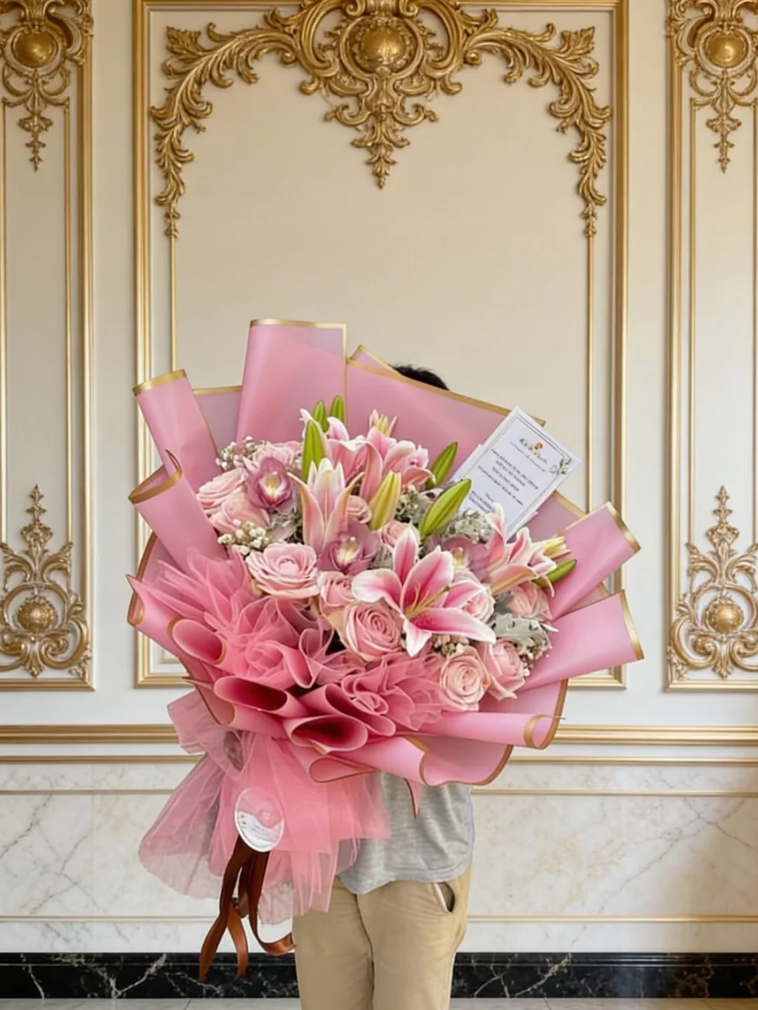 Buket Mawar WF-MIX-035 untuk hadiah - WinnerFleur Jakarta, mulai Rp 750rb