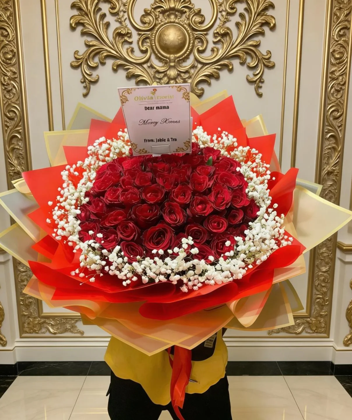 Hand Bouquet WF-MIX-036 untuk wisuda - WinnerFleur Jakarta, mulai Rp 900rb