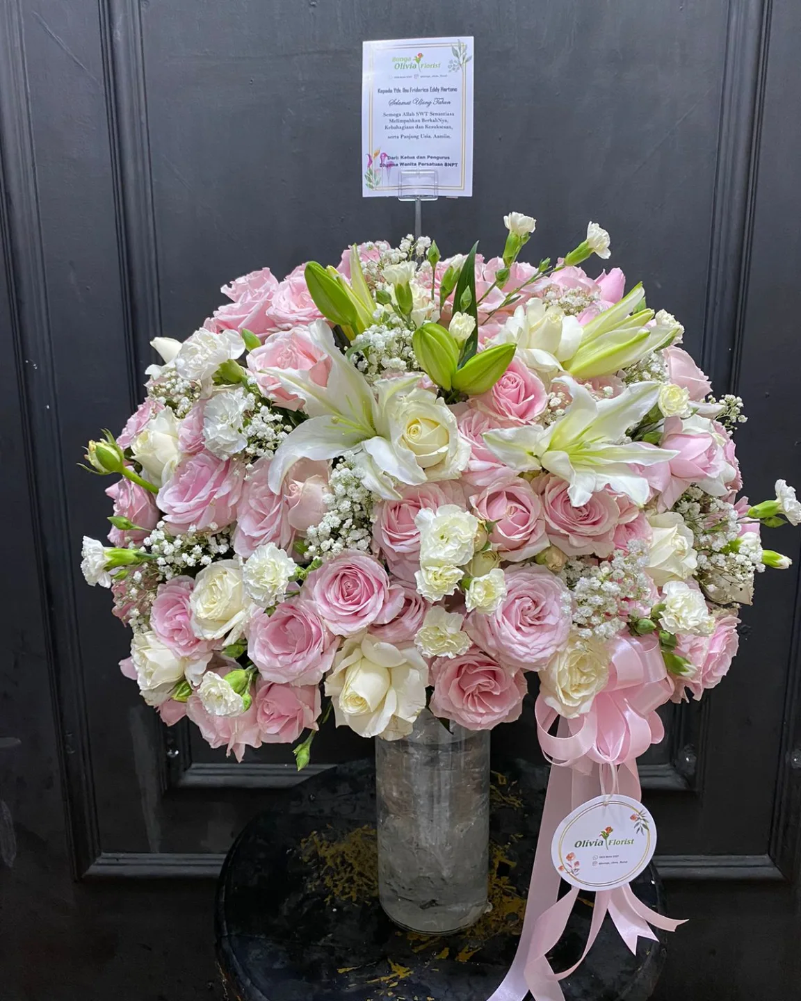Standing Bunga Premium WF-STD-004 untuk event - WinnerFleur Jakarta, mulai Rp 1 jt