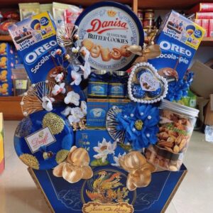 Parcel Imlek Premium Xuân Ơn Khang Biru Elegan WinnerFleur