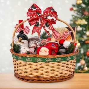 Parcel Natal Grand Basket Pita Merah Besar WinnerFleur