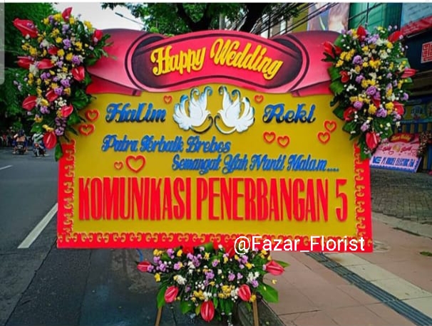 Bunga papan kabupaten karanganyar JT-02