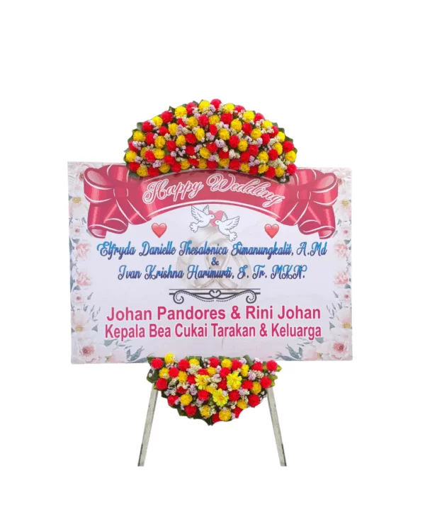 Bunga papan kabupaten magetan JTP-02