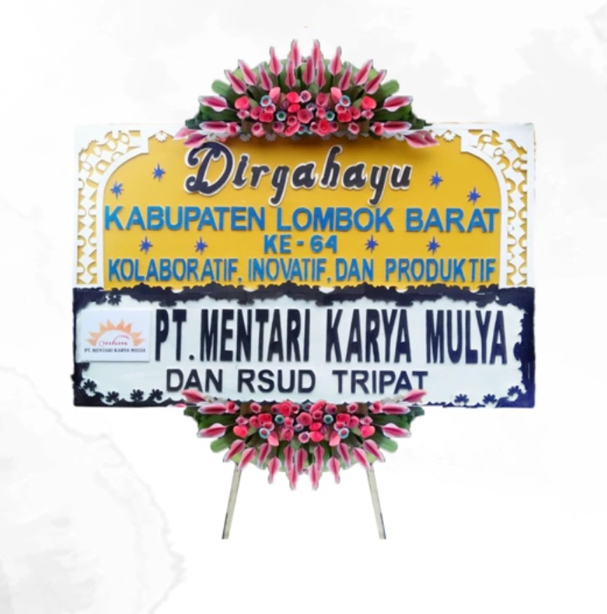 Bunga papan lombok timur BPL-03